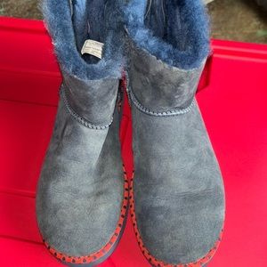 Ugg Boots blue with 78/bows